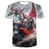 Mazinger Anime Robot 3D Print T-Shirts Men's Short Sleeve O-Neck Casual T Shirt Oversized Street Tees Harajuku Man Tops Clothing