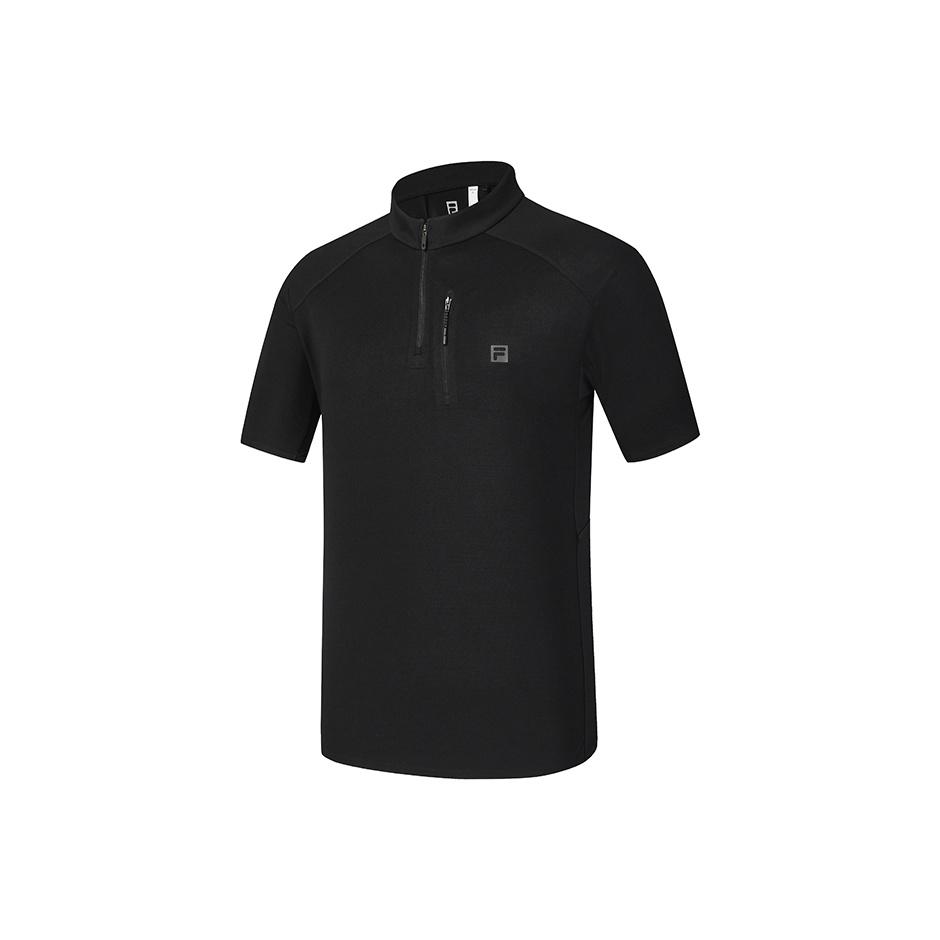 

Fila Explorer Минималистичная Мода Повседневный Спорт На Открытом Воздухе Универсальная Футболка с Карманом Мужские Топы Глубокий Черный A11M437117FBK L