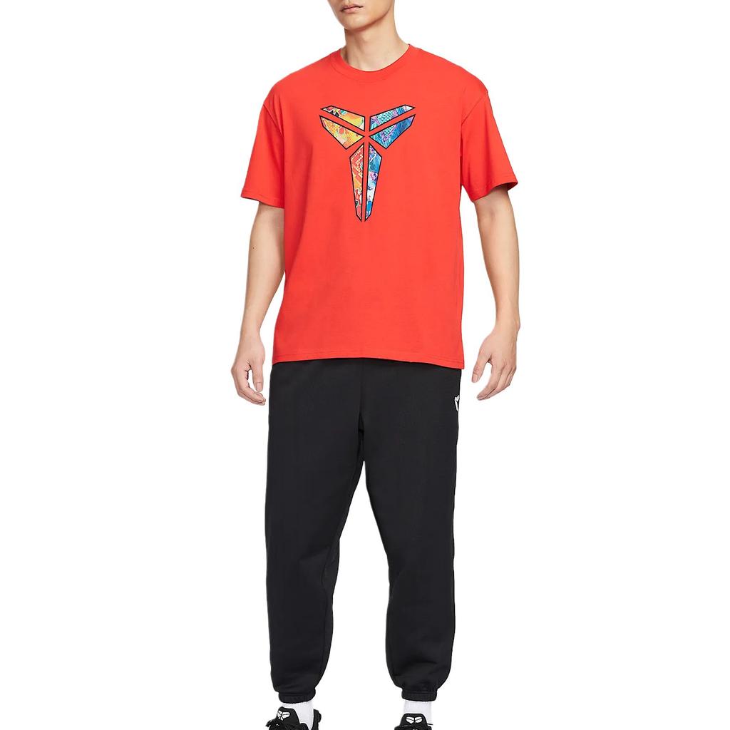 Nike Max90 SS25 Kobe Loose Simple Comfortable Short Sleeve T-Shirt Men Tops Challenge-Red HJ3423600