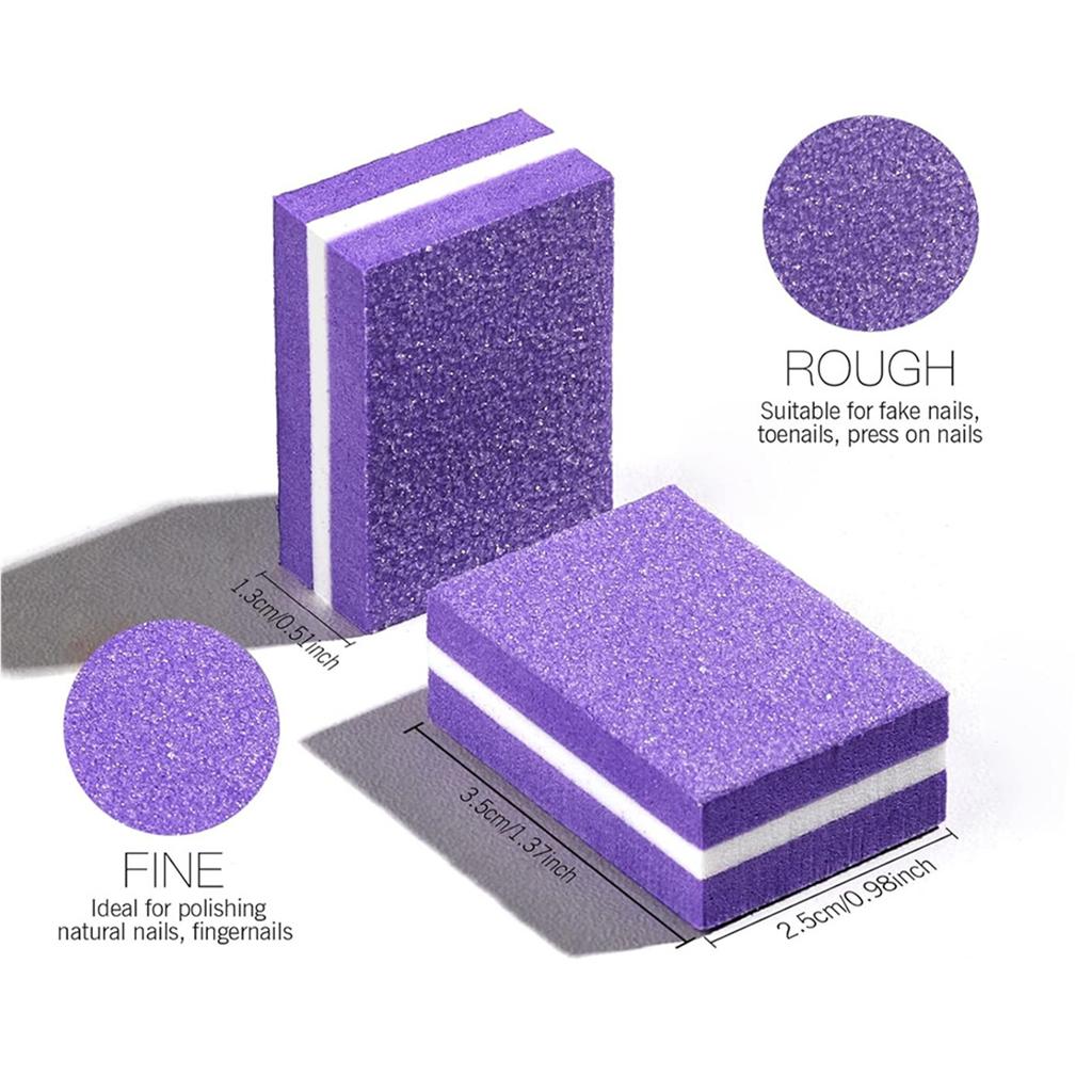 22 Pcs/Set Nail Buffer Blocks Practical Nail Sanding Blocks Manicure Tool Nail File Sanding Blocks Nail Supplies