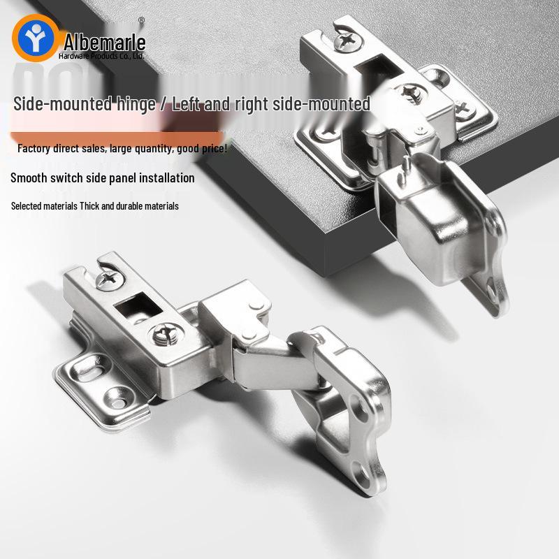 Double-Sided Flip-Up Door Hinges for Cabinets and Dressers
