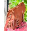 Men's Authentic Leather Vintage Messenger Laptop Bag Briefcase