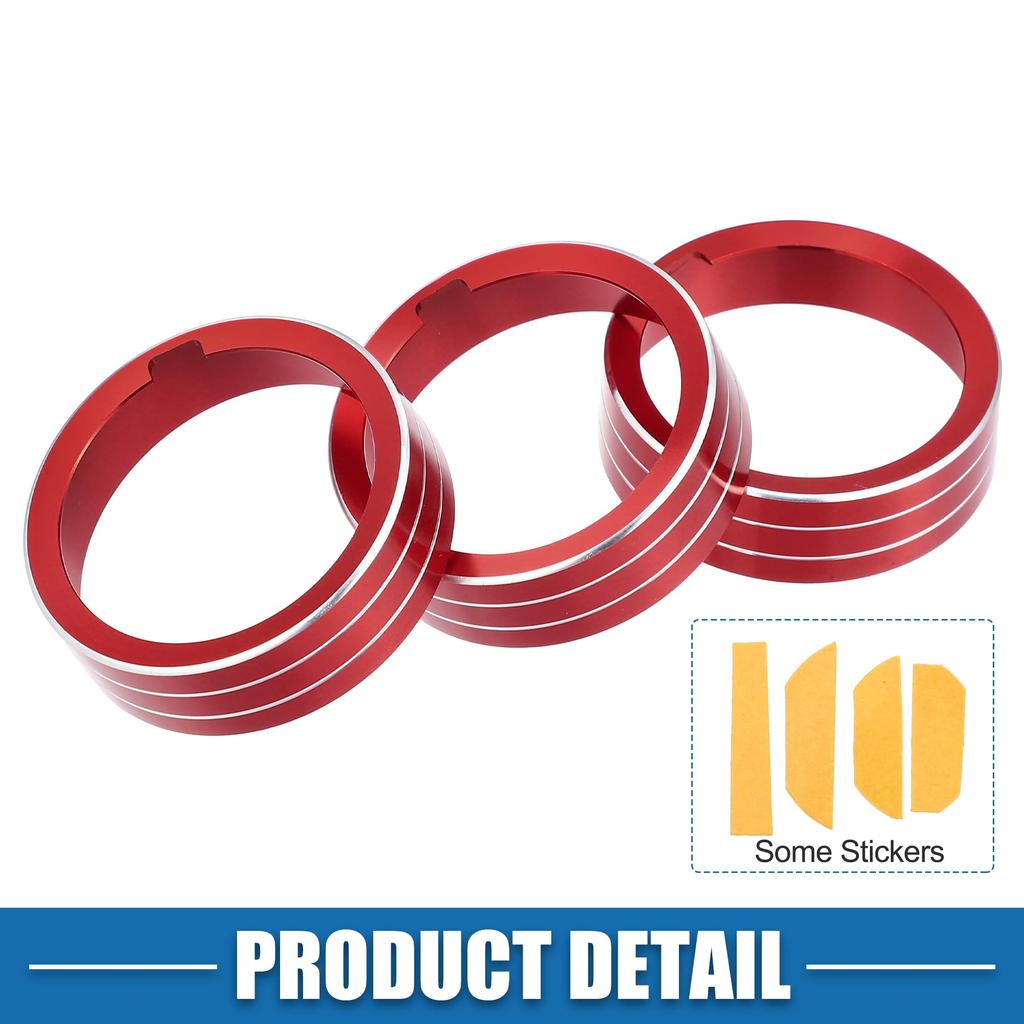 A ABSOPRO Air Conditioner Dial Cover Air Conditioner Ring Switch Knob Cover AC Button