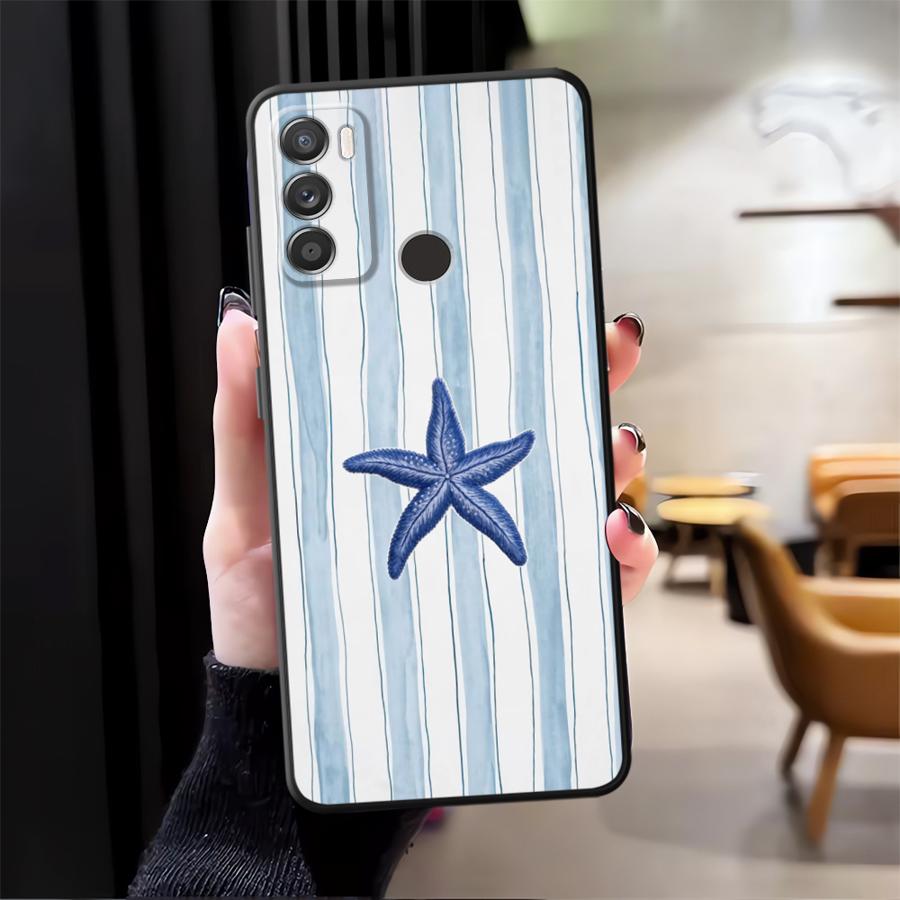 Marine Animals Case for Moto S30 Pro Edge 20 30 X30 Pro Soft Back Phone Cover