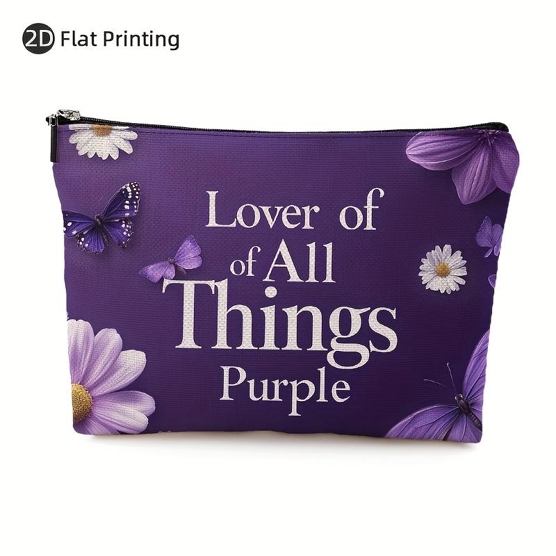 

A Floral Printed Makeup Bag- Multifunctional Zipper Pouch, Jewelry Storage Bag, Perfect Travel Zipper Small Storage Bag.