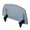 Motorcycle Adjustable Windscreen Universal Fit Wind Deflector for MT07 MT09 MT10 R1 R3 FZ6 TMAX530 TMAX 500 Transparent