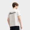 Fila Original Series Letter Logo Printed Fashion Casual Comfortable Knit Short Sleeve T-Shirt Men T-Shirts Cloud-Mushroom-White F11M429116FWT