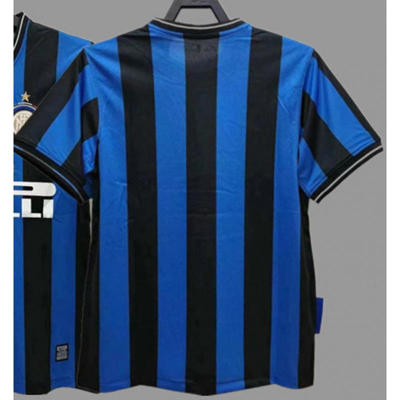 Nacionalinė M/S/AC retro futbolo uniforma klasikinė nostalgiška replika Tailandiška versija trumpomis rankovėmis sportinė apranga