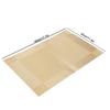4 Pcs Placemat Fashion PVC Dining Table Mat Plate Pads Coasters Table Cloth Pad(Gold)