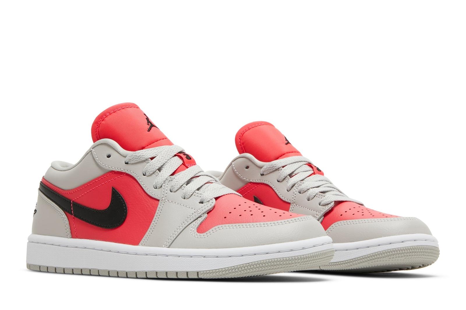 Air Jordan Wmns Air Jordan 1 Low Light Iron Ore Siren Red DC0774-060 37.5