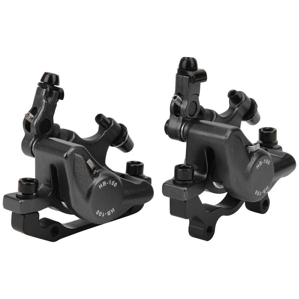 2 stuks Aluminiumlegering Fiets Schijfrem Apparaat Mountainbike Vouwbaar Accessoire