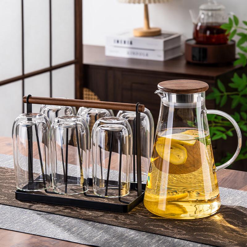 Handun Heat-Resistant Double Wall Glass Tea Set