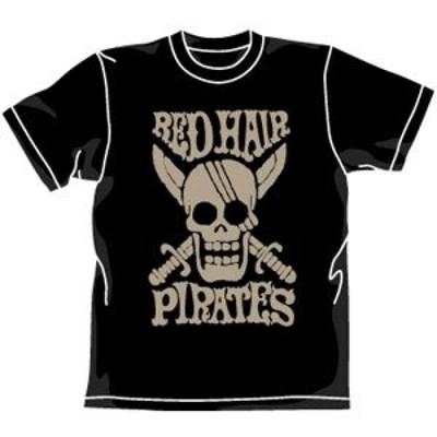 ONEPIECE Piráti s rudými vlasy Černé tričko Velikost S