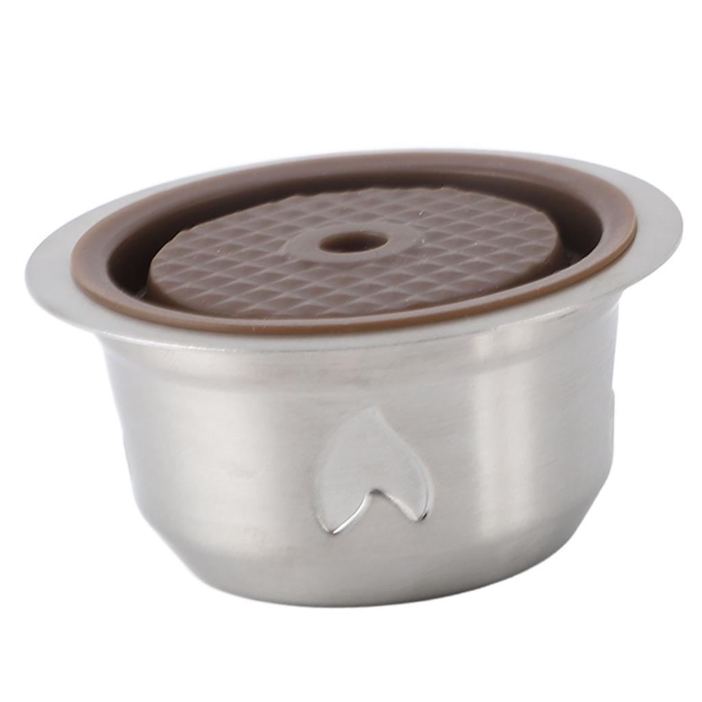 Refillable Coffee Capsule Stainless Steel 230ml Capacity Reusable Coffee Pod for Home