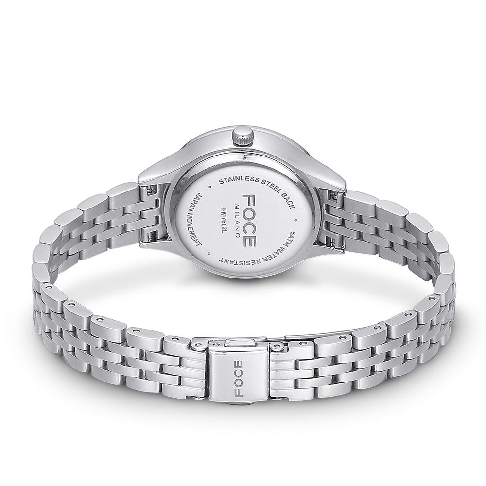 Poche 30Mm Women'S Sun & Moon Metal Watch Fm7602Lm-Bk