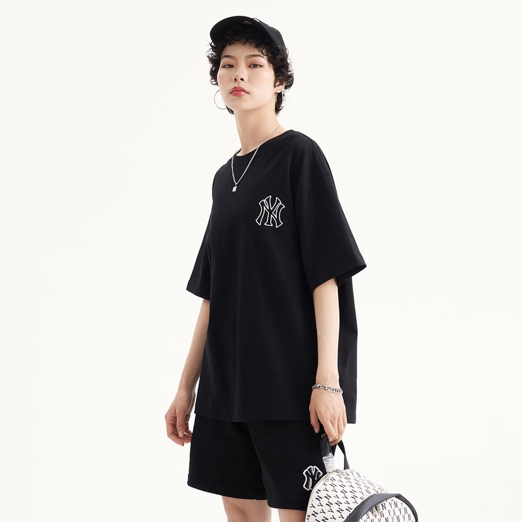 New MLB New York Yankees T Shirt Unisex Black 3ATSB0433-50BKS