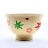 Okadaen Tea Ceremony Practice Set Cherry Blossom Maple Leaf Tea Tea Whisk Matcha Matcha Tea Boxed (Tea Bowl/Unkin & Pattern, Whisk, Scoop,