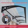 Aluminum Alloy Outdoor Sunshade Rain Canopy