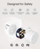 Tuya Doodle Smart WiFi Zigbee Plug: US Standard, Scene Linkage, Alexa Voice Compatible