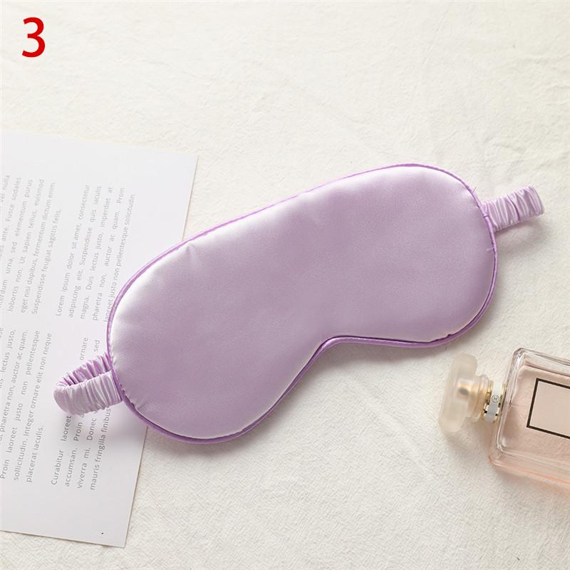 Ögonskydd för att sova Ögonmasker Mulberry Silk Satin för Kvinnor Män Sova ögonskugga Slät ögonbindel Sömnlöshet Hjälpmedel Somna Bekväm att bära