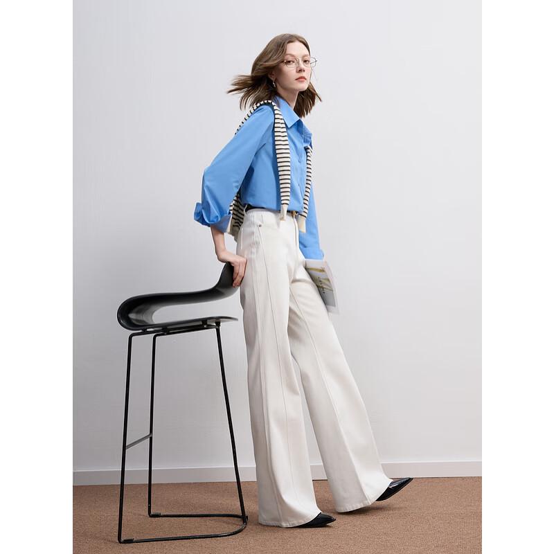 

Sancai Women s 2025 Autumn Washed Retro Flared Jeans XL