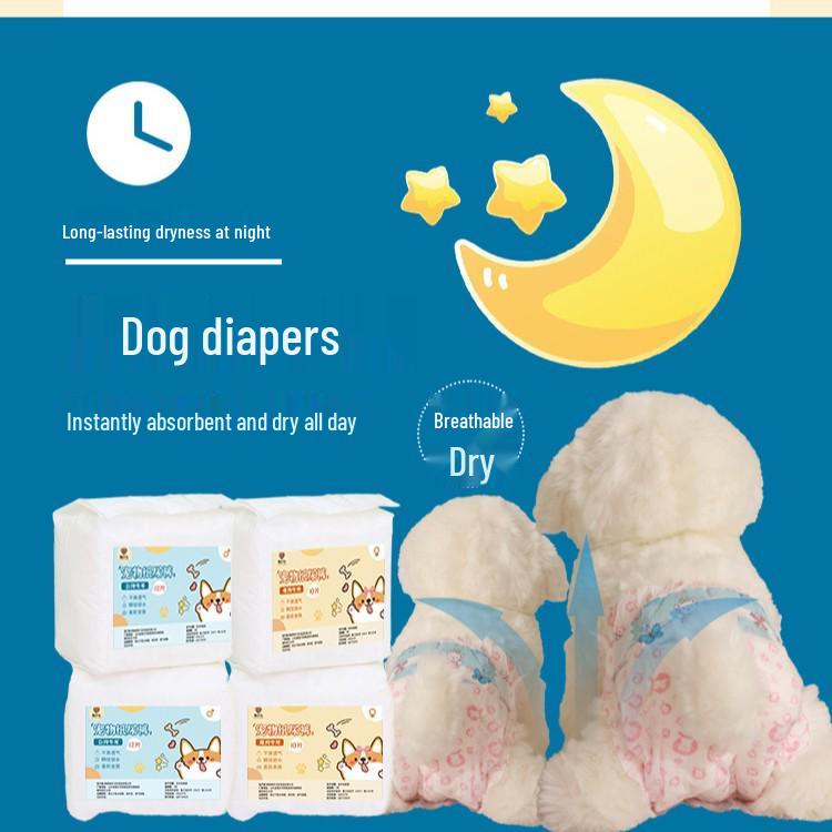 Pet Diapers - Leak-Proof Male & Female Dog Physiological Pants with Urine Pads, Free Shipping