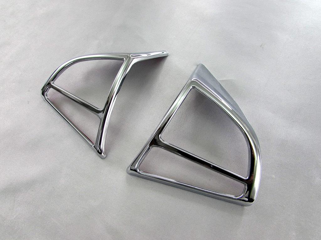 BRIGHTZ Chrome Steering Switch Cover for Wagon R Stingray MH55S Compatible with and 55 Wagon R Stingray [INT-ETC-566] MH, MH55, H55,