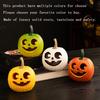 Multiple Colors Funny Halloween Decor Ornament Prop Pumpkin Lovely Desk Statues Sculpture Home Christmas Party Figurines Toys