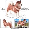 Solid Large Alaskan Malamute and German Shepherd Children's Toy Model Ornament