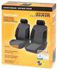 Housses De Sièges - WALSER - Portland - Gris-noir - Universel - Compatible Airbag Latéral