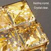 Modern Minimalist Crystal Pendant Light for Bedroom, Study, Bar, or Staircase