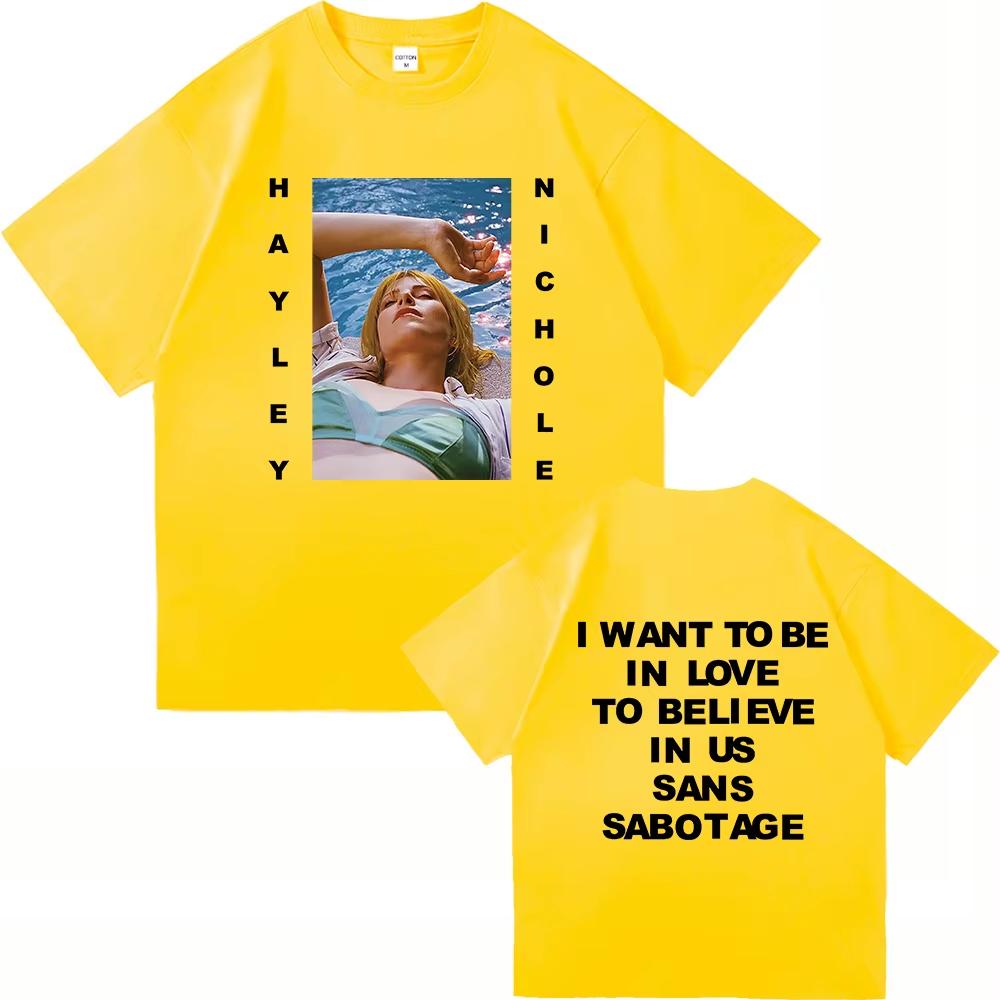 Hayley Williams Ego Death At A Bachelorette Party Tshirt 2025 New UnisexUnisex Clothing Harajuku High Quality Tops Cotton Tshirts