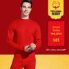 Hengyuanxiang Women's Round Neck Thermal Underwear Gift Set