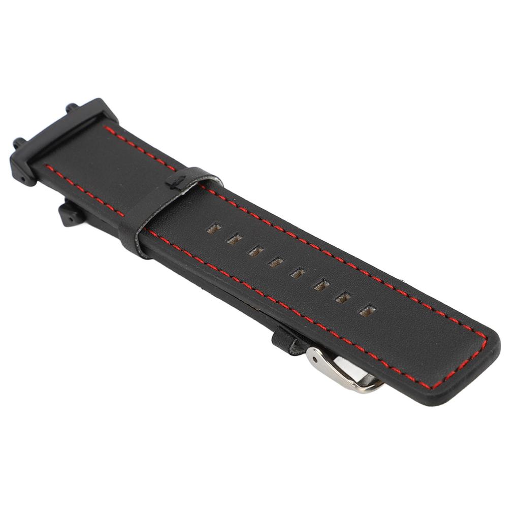 Watch Band for T Rex 3 PU Leather Adjustable Sweat Resistant Breathable Smart Watch Replacement Strap with Screwdriver