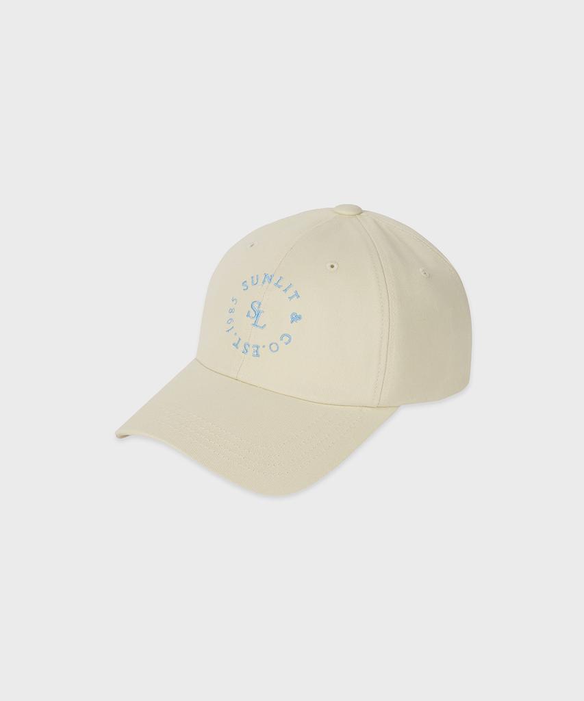 Sseonlis Lettering Ball Cap (Ivory)