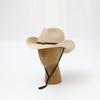 Western Jazz Top Cowboy Hats Women's Summer Sunscreen Beach Sun Hat Seaside Travel Curled Outdoor Travel Straw Hat Men Panama