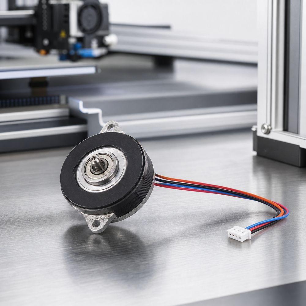 1PCS 2-Phase Stepping Motor 4-Wire Mini Stepper Motor Round Thin Stepper Motor For CNC Robot