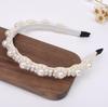 BIANHUAN Pearl Hairband Headband for Babies and Kids, Perfect for Dresses, Formal Occasions, Recitals, Shichi-Go-San, Weddings, and Ceremonies, White