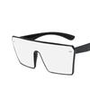 Classic Vintage Oversized Sunglasses Woman Brand Designer Mirror Plastic Male Sun Glasses Retro Big Frame Square Lentes