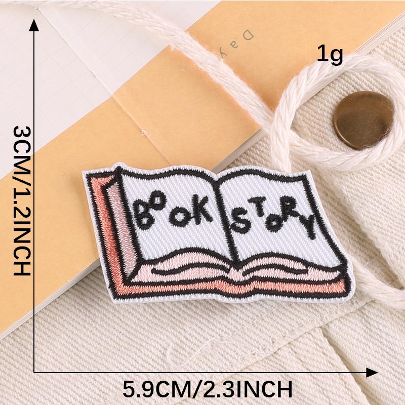 Original Embroidered Letter Badge Patch for Clothing Accessories
