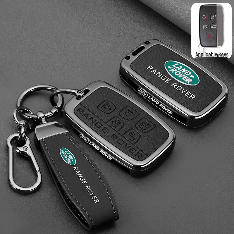 Capa de Chave Aurora para Defender 110, Discovery Sport, Range Rover Evoque e Velar – Fivela Premium para Carro