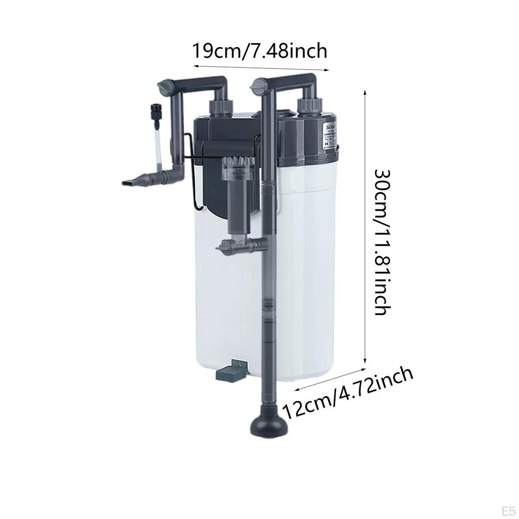 Aquarium Filter Betta Accessories Low Noise Clear Air Supply Submersible Internal