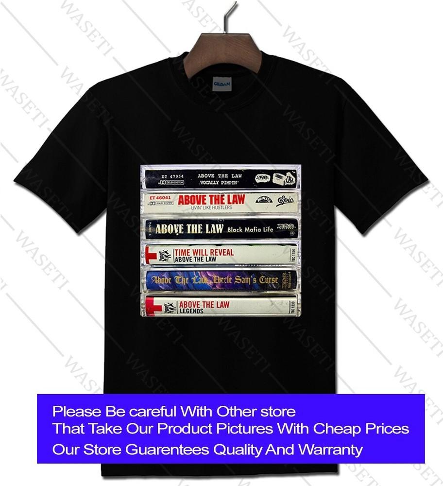 Above the Law Hip Hop Group Cassette Tape Black T-shirt S - 5XL Unisex T-Shirt Graphic Tee S