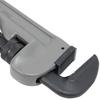 TONE Aluminum Pipe Suitable for Pipe Diameters Up To Overall Length Maximum Jaw Opening 140mm ALPW-900 Wrench, 125A, 774mm,