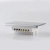 2023 New Luxury  Tempered Glass Aluminum Frame Tuya WiFi Smart Switch Zigbee Smart Light Wall Switch