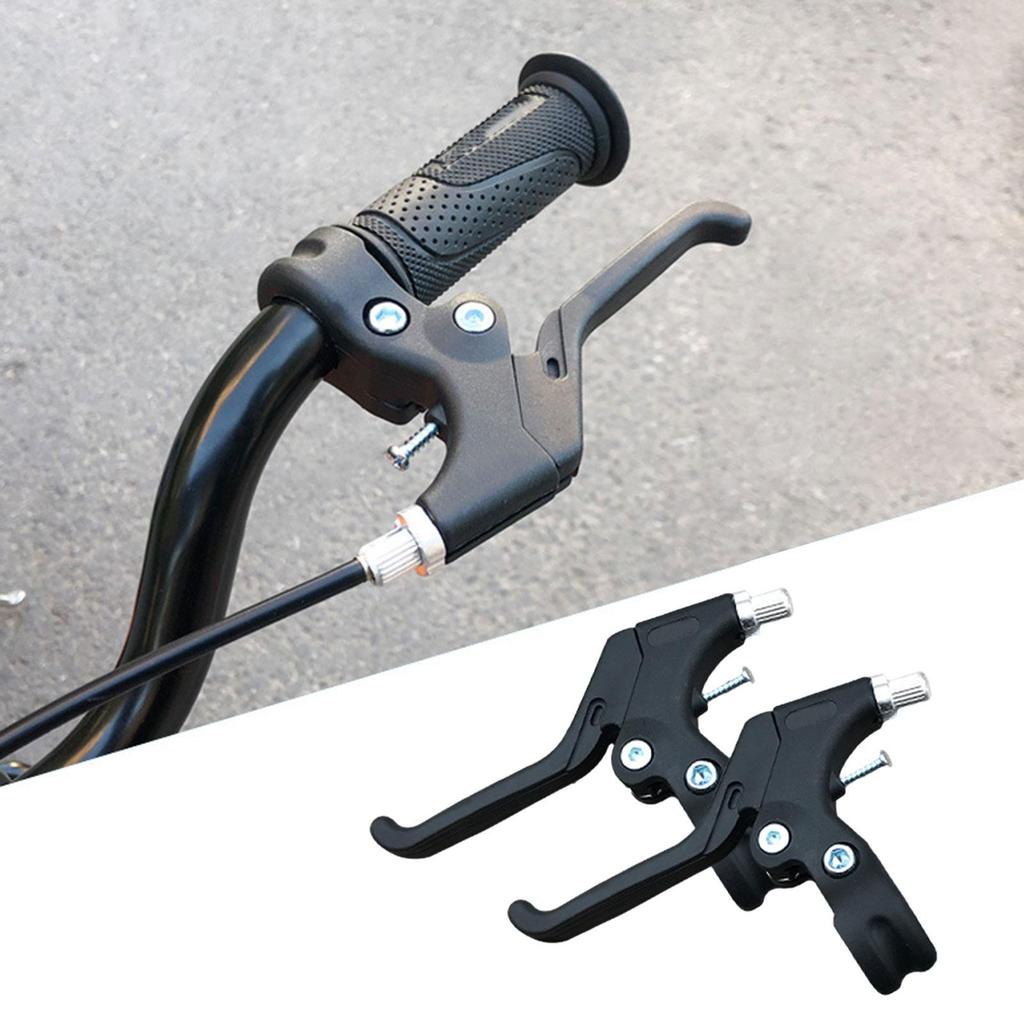 2Pcs Bike Brake Lever Smooth Braking for 5-12 Old Kids Replacement Sturdy