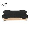 Dog Nail Scratch Pad Adjustable Board with Treat Box Wooden Pet File Puppy Care Tool Pad Interactive Toy for Stress-free Paw Large Dogs