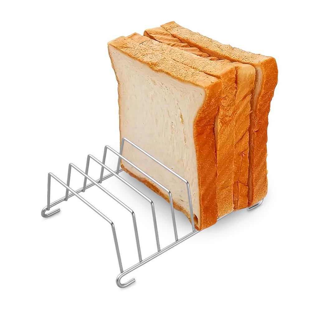 Multi-Functional Stainless Steel Toaster Rack & Air Fryer Skewer Set