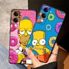 Phone Cover Case for Vivo Y19 Y02 Y11 Y27 Y30 Y20 Y21 Y12 Y15S Y31 Y36 Y33S Y35 Y16 Y17 Y22 S-simpsons Donut