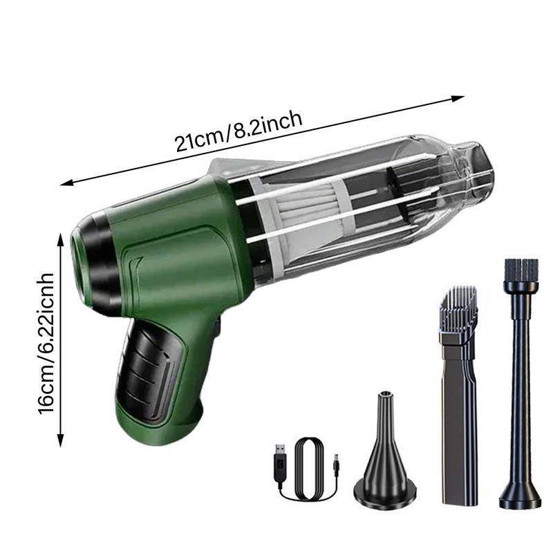 Vacuum Car Cleaner 9000Pa High Power Blower Cordless Rechargeable Compact Car Vacuum For Automobile Truck Trailer SUV Vehicle